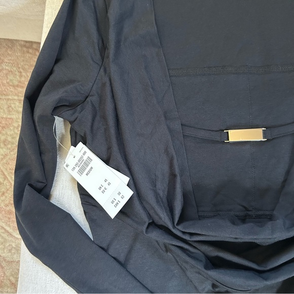 Abercrombie Black Open Back Top - Picture 3 of 5